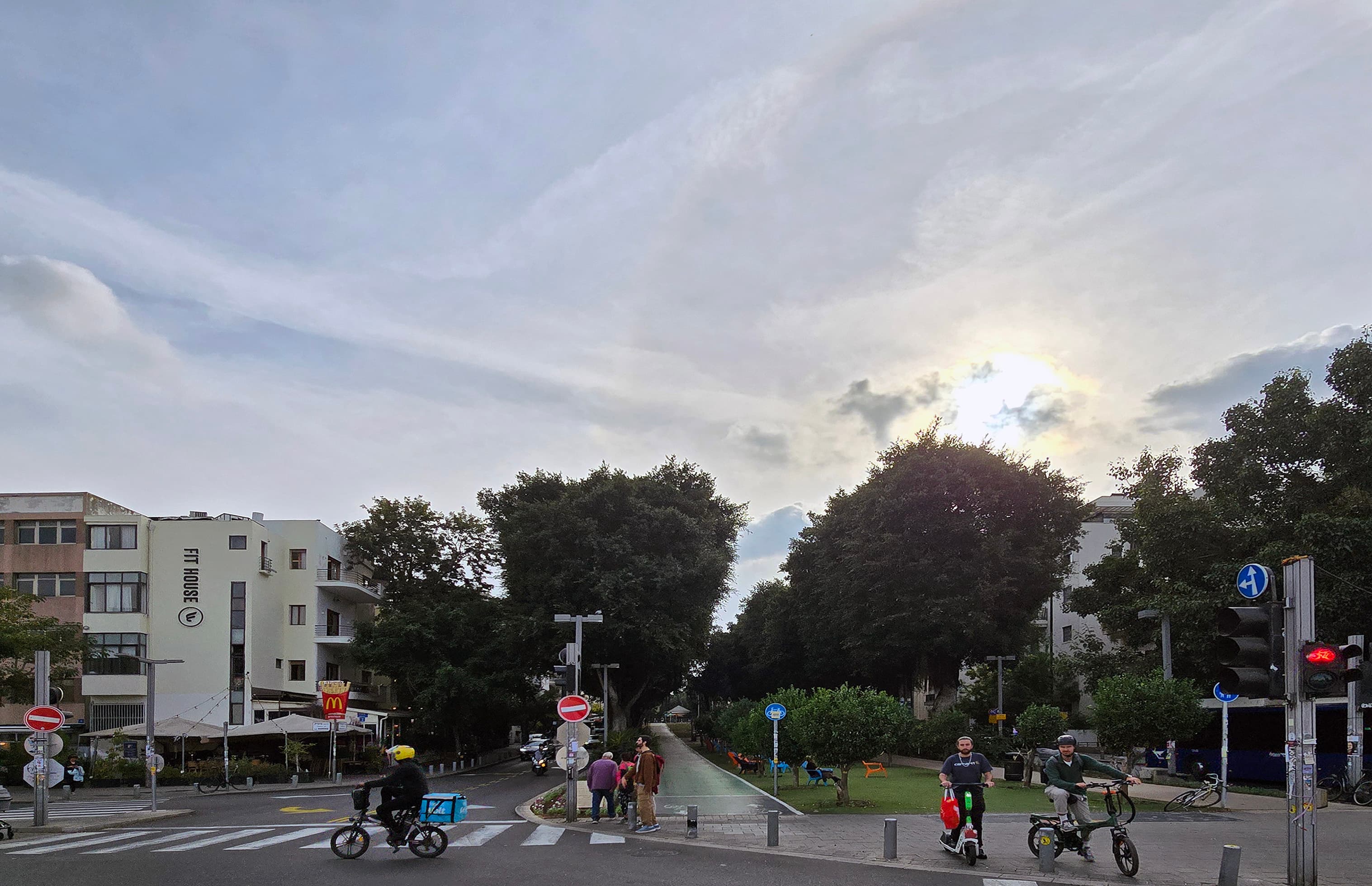 Example urban street